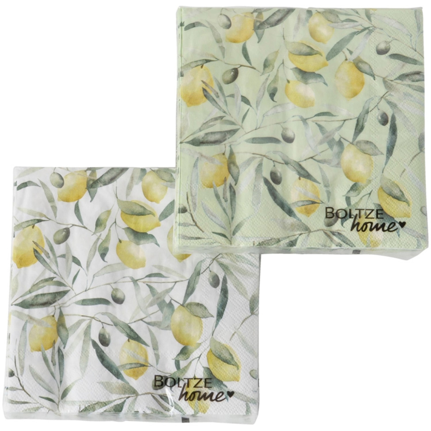 Boltze Ubrousky citrón různé druhy 20 ks