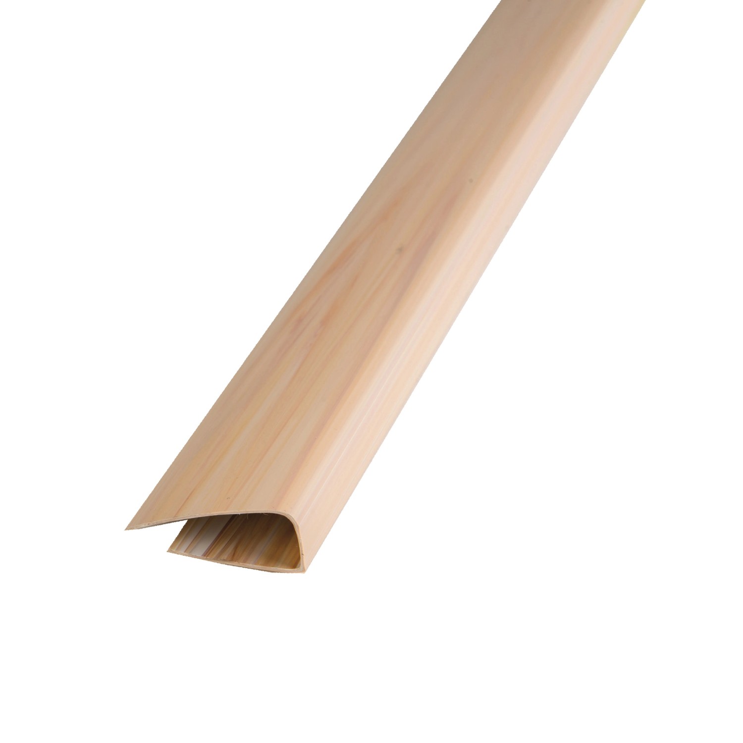 HOPA Okrajový profil k plastovému obkladu, hnědý, 33 x 12 mm