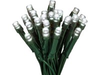 VLC LED světelný řetěz 240 x LED studená bílá, 8funkcí, IP44, zelený, 22,92 m