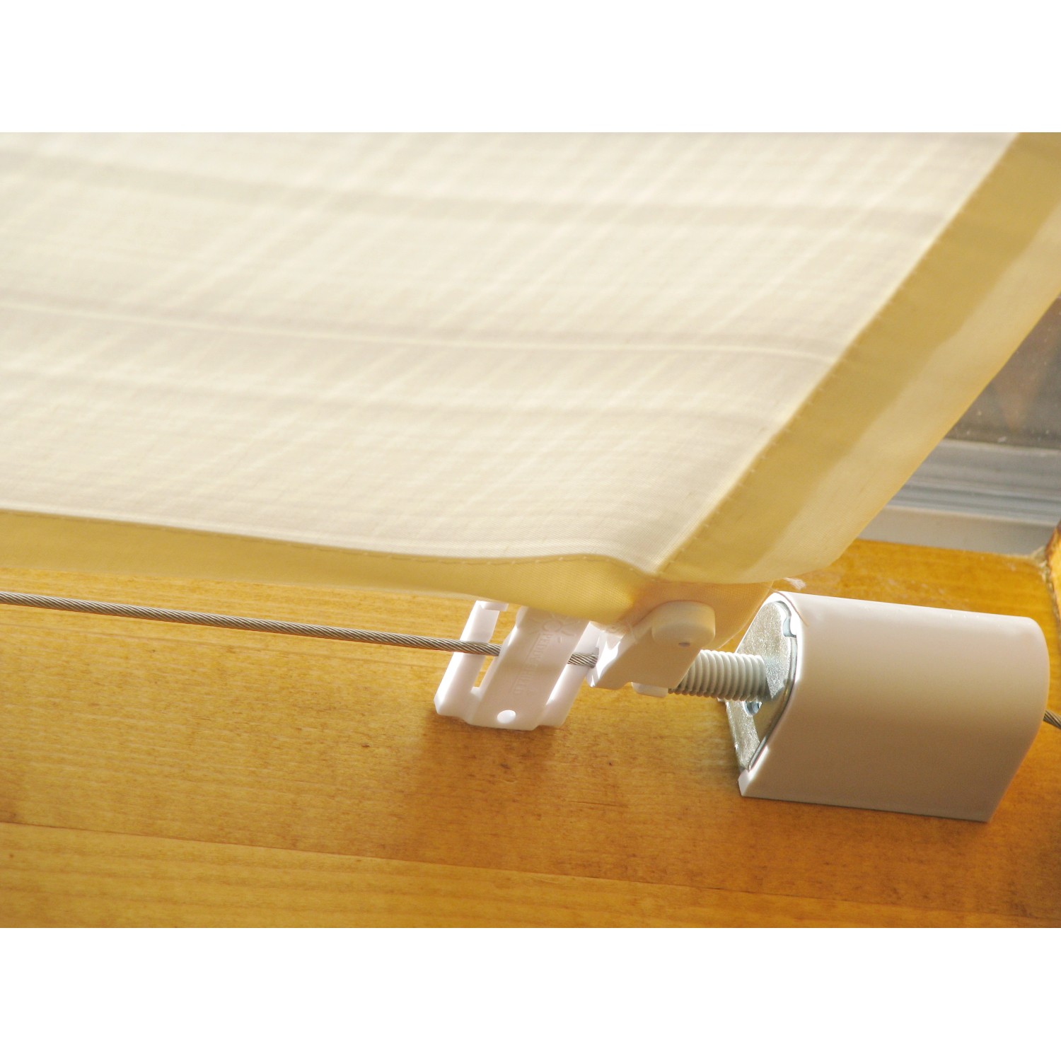 Floracord Sada napínacího lanka 14 m + 4 napínačů pro stínící plachty