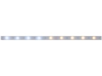 MaxLED 250 pásek TunW  2700-6500K, IP44, 4W, 24V, stříbrný plast, 1 m