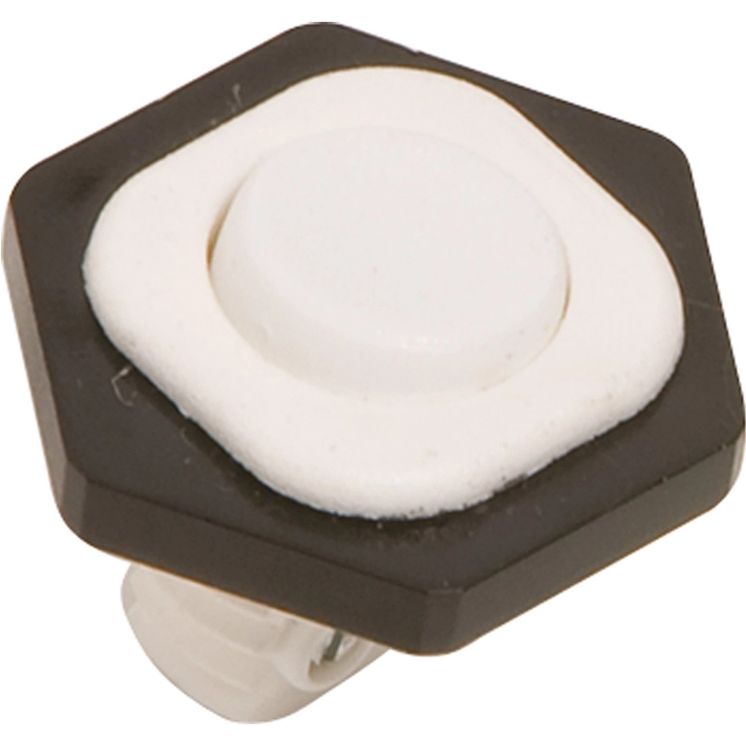 OBI Vestavný kolébkový vypínač černý/bílý