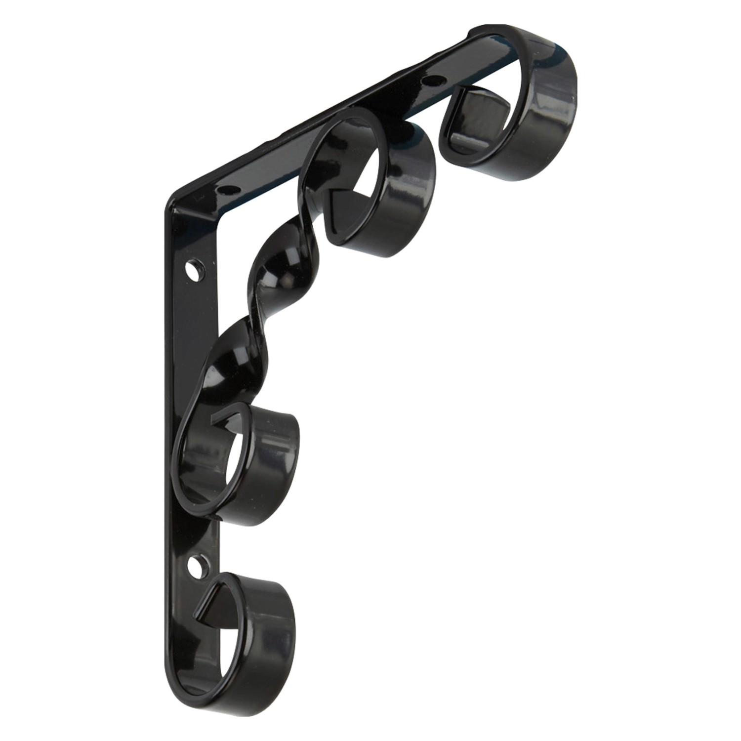 Konzole Jutta černá, zátěž 30 kg, 115 x 115 mm