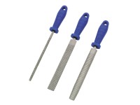 LUX-TOOLS Sada rašplí 200 mm 3dílná Classic