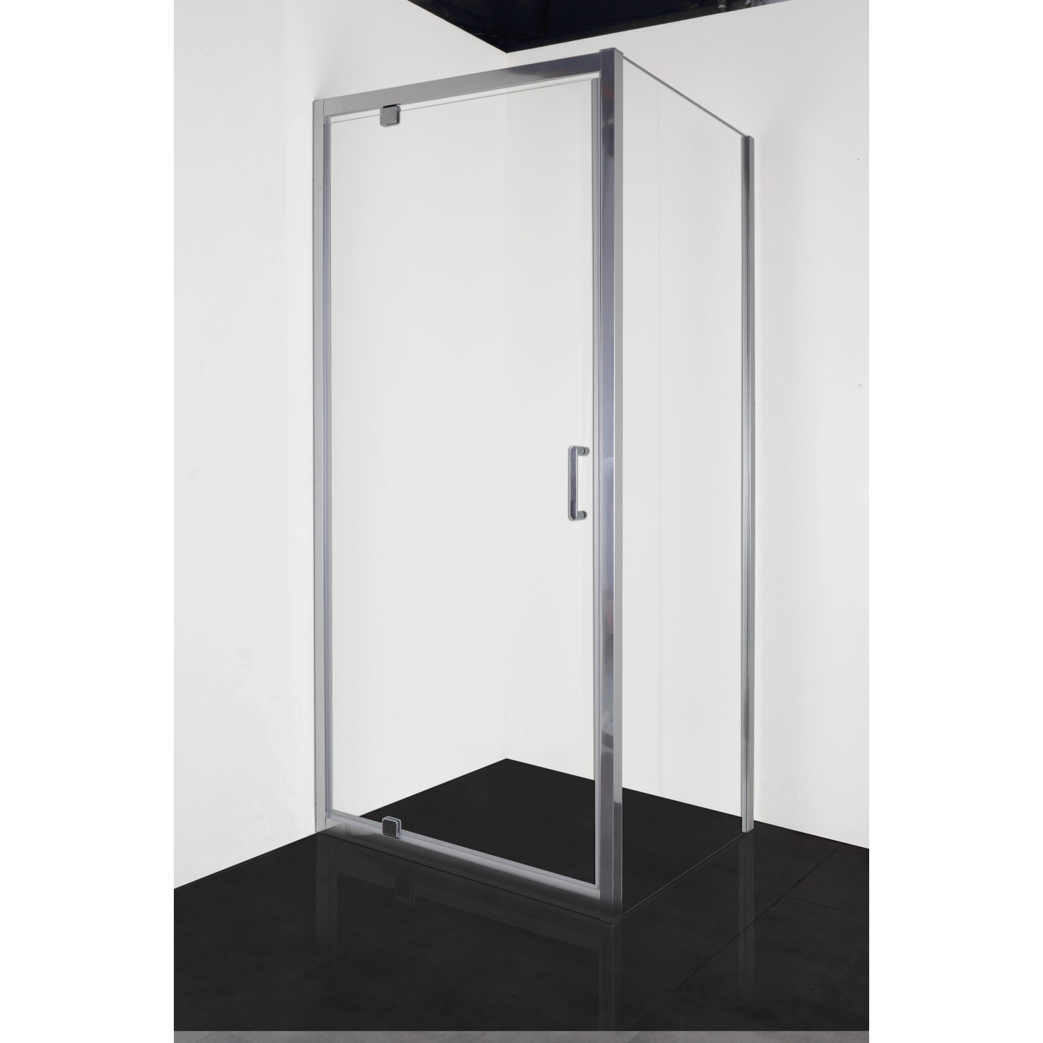 Sanotechnik Sprchová zástěna Fixglas Elite Chrom F80, 6 mm, 78,5-80 x 195 cm