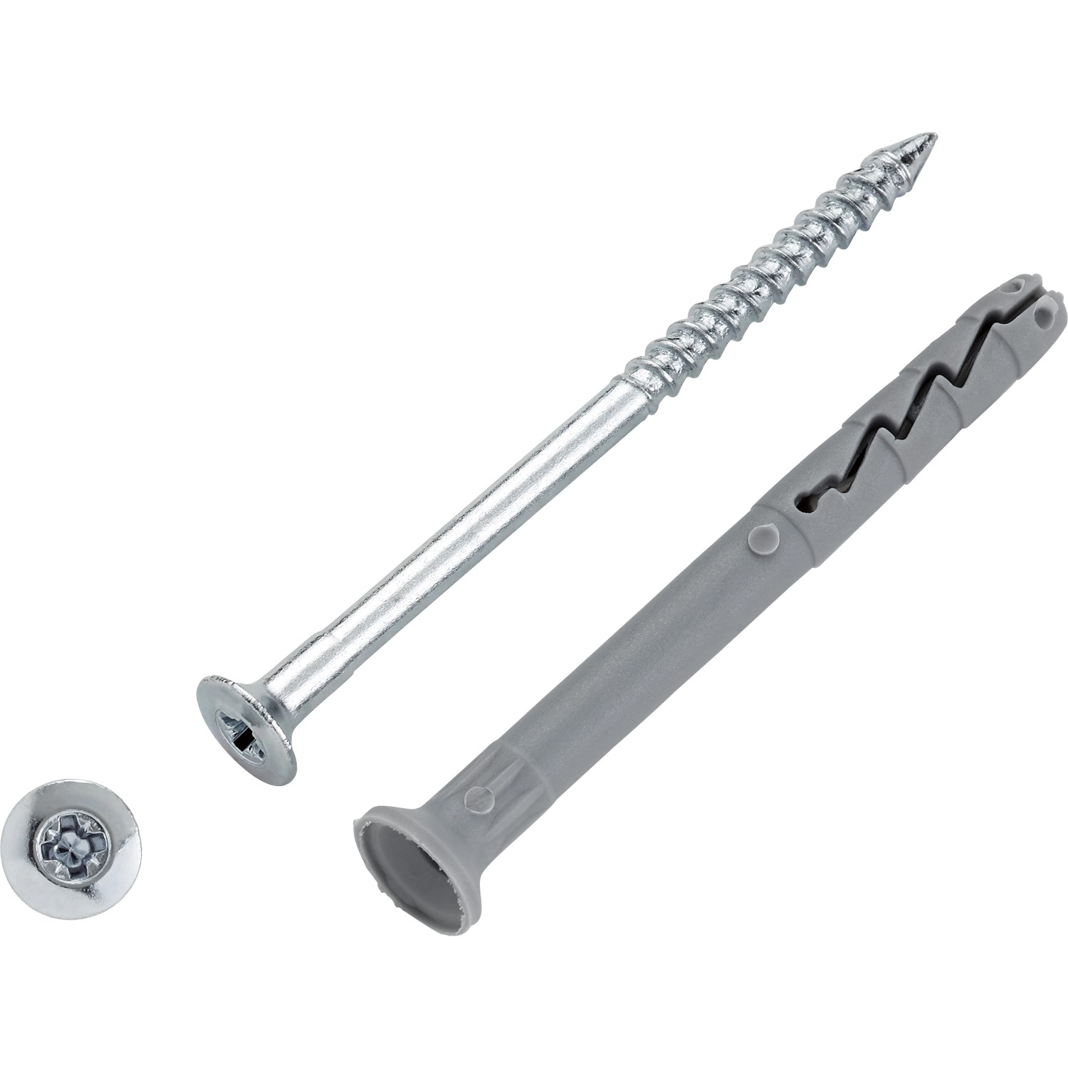 LUX Natloukací hmoždinka 6 mm x 60 mm, 50 ks