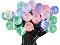 LED Světelný řetěz s 50 LED koulemi, vícebarevný