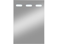 Kristall-Form Zrcadlo E-Light four s LED osvětlením, 70 x 50 cm