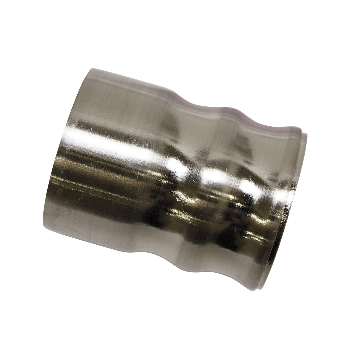 Gardinia Koncová krytka Windsor, se vzhledem nerezové oceli, 2 ks