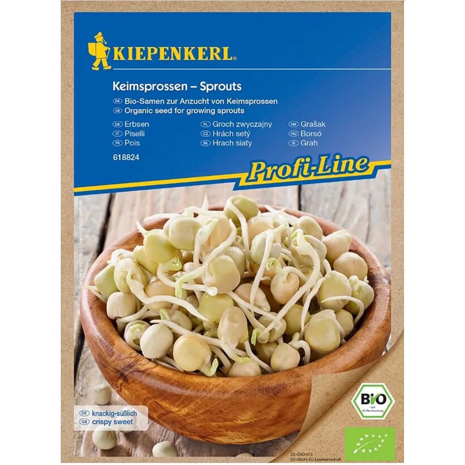 Kiepenkerl Klíčky BIO Hrách setý