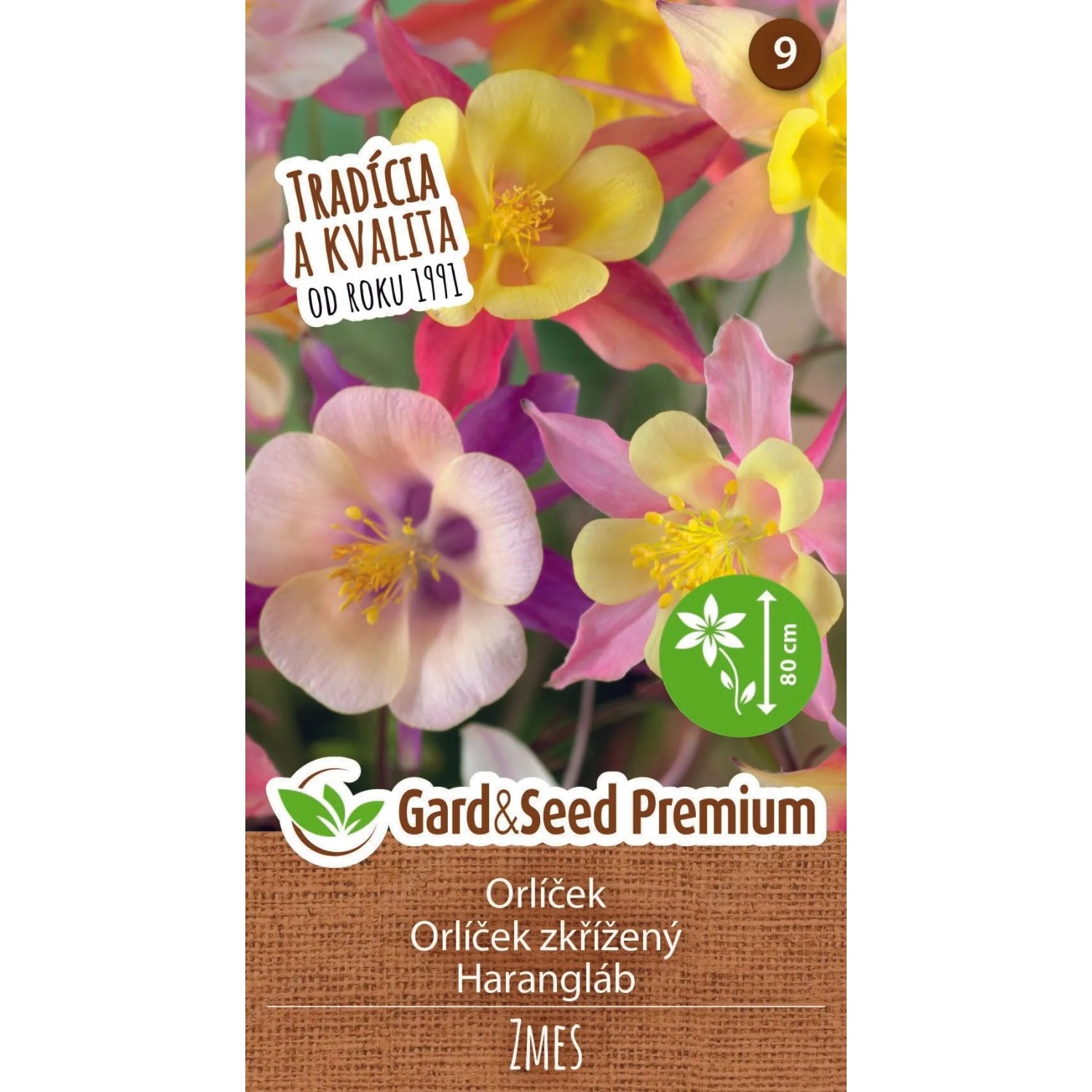 GardenSeed Premium Semínka Orlíček zkřížený - směs