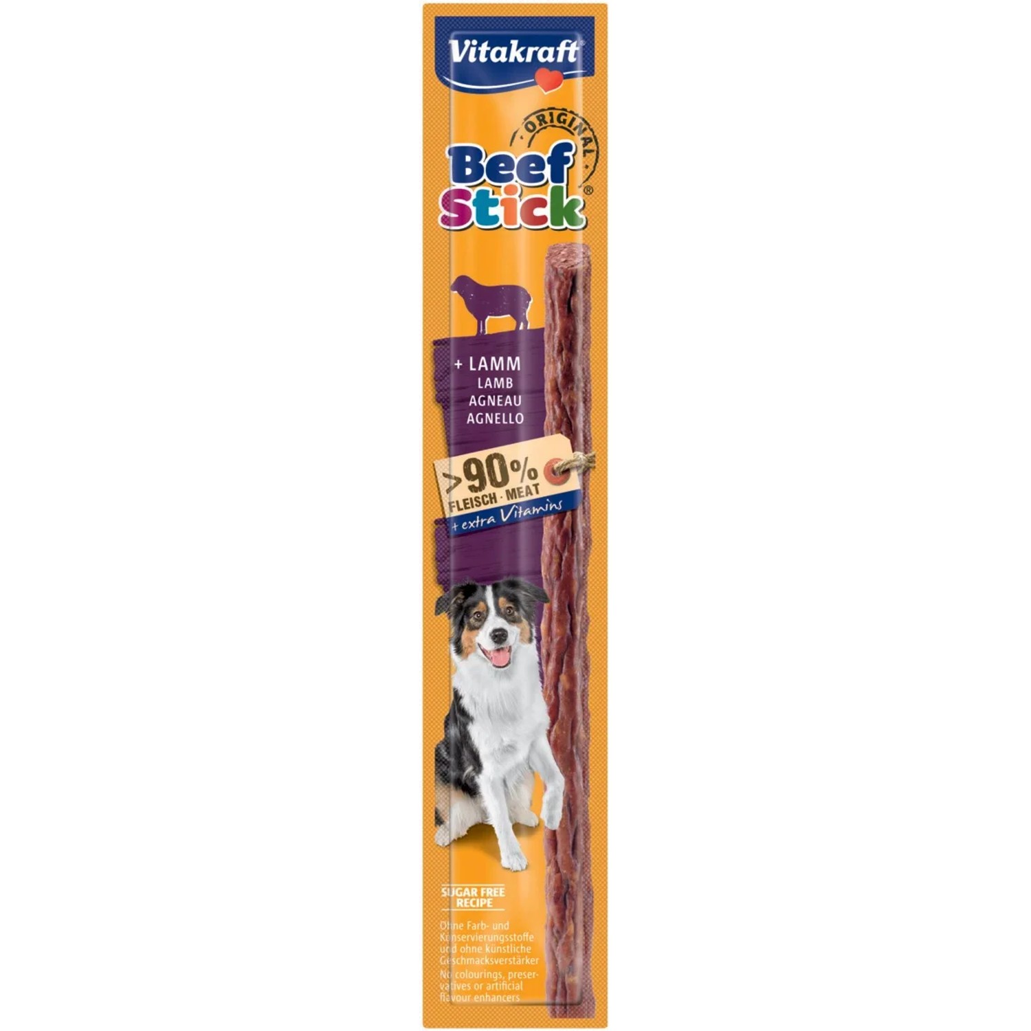 Vitakraft Pochoutka pro psy Beef Stick jehněčí 12 g, 1 ks