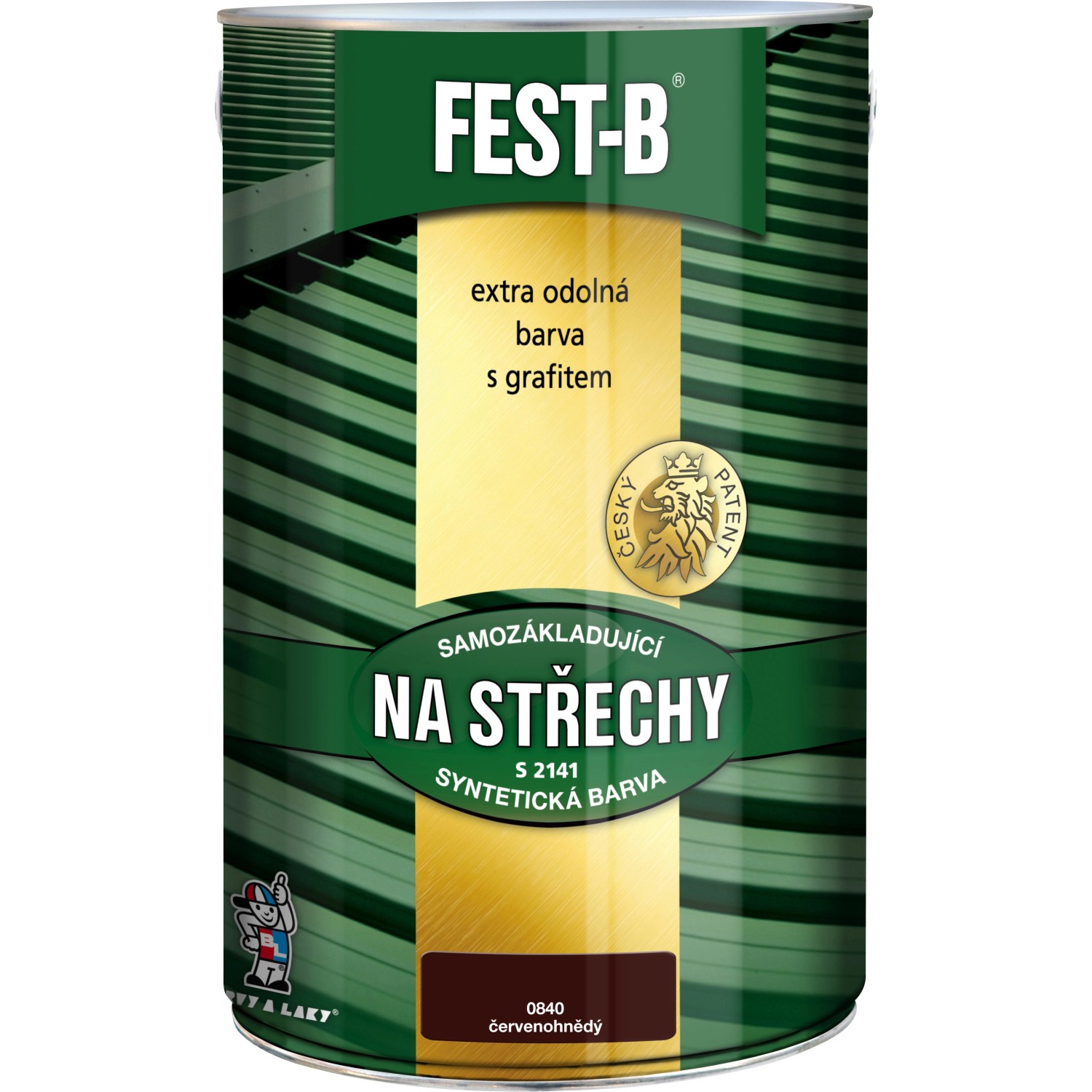 FEST-B 0840 červenohnědý 5kg