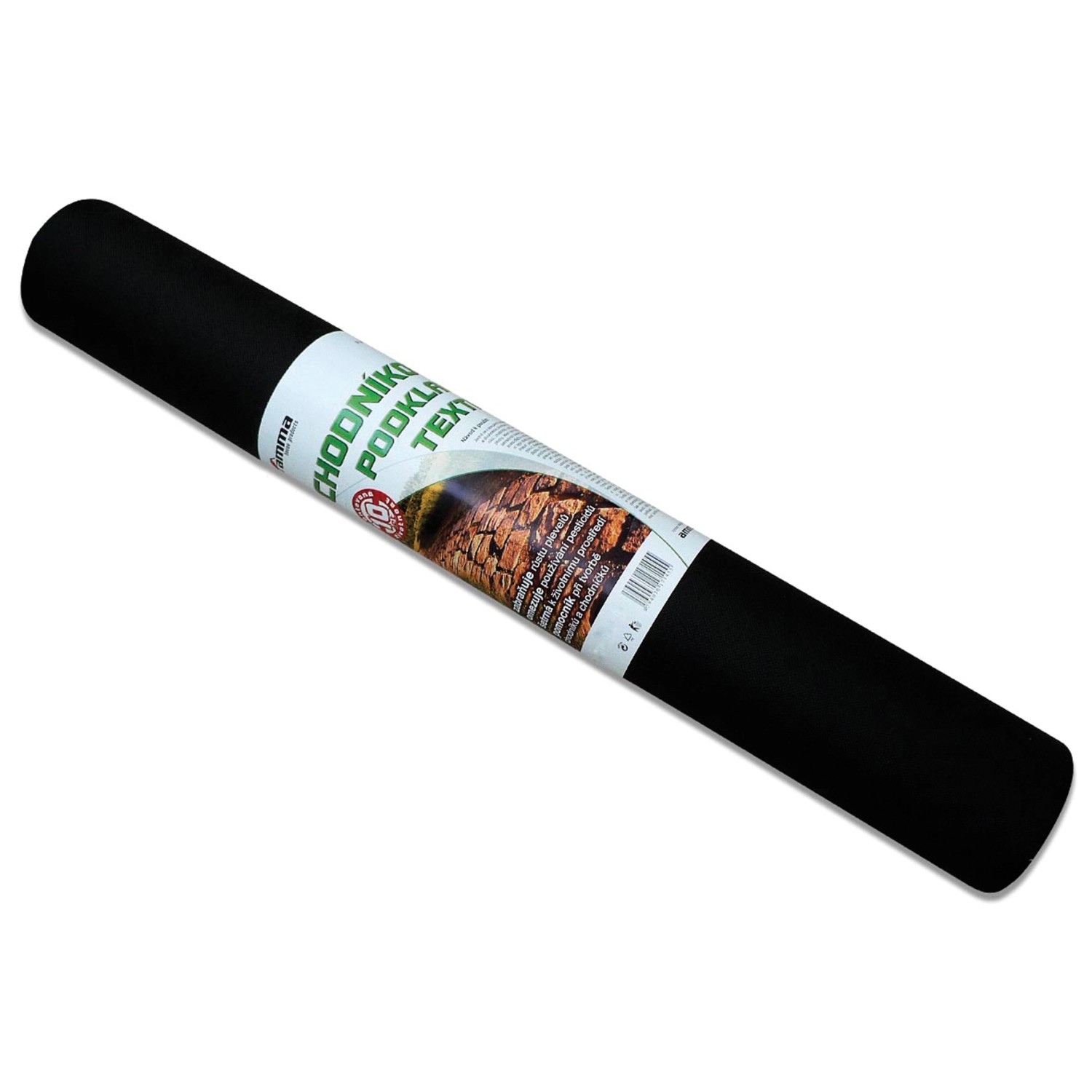 Textilie chodníková podkladní černá 0,8 x 15 m