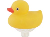 Plovoucí kachna s LED 15 cm