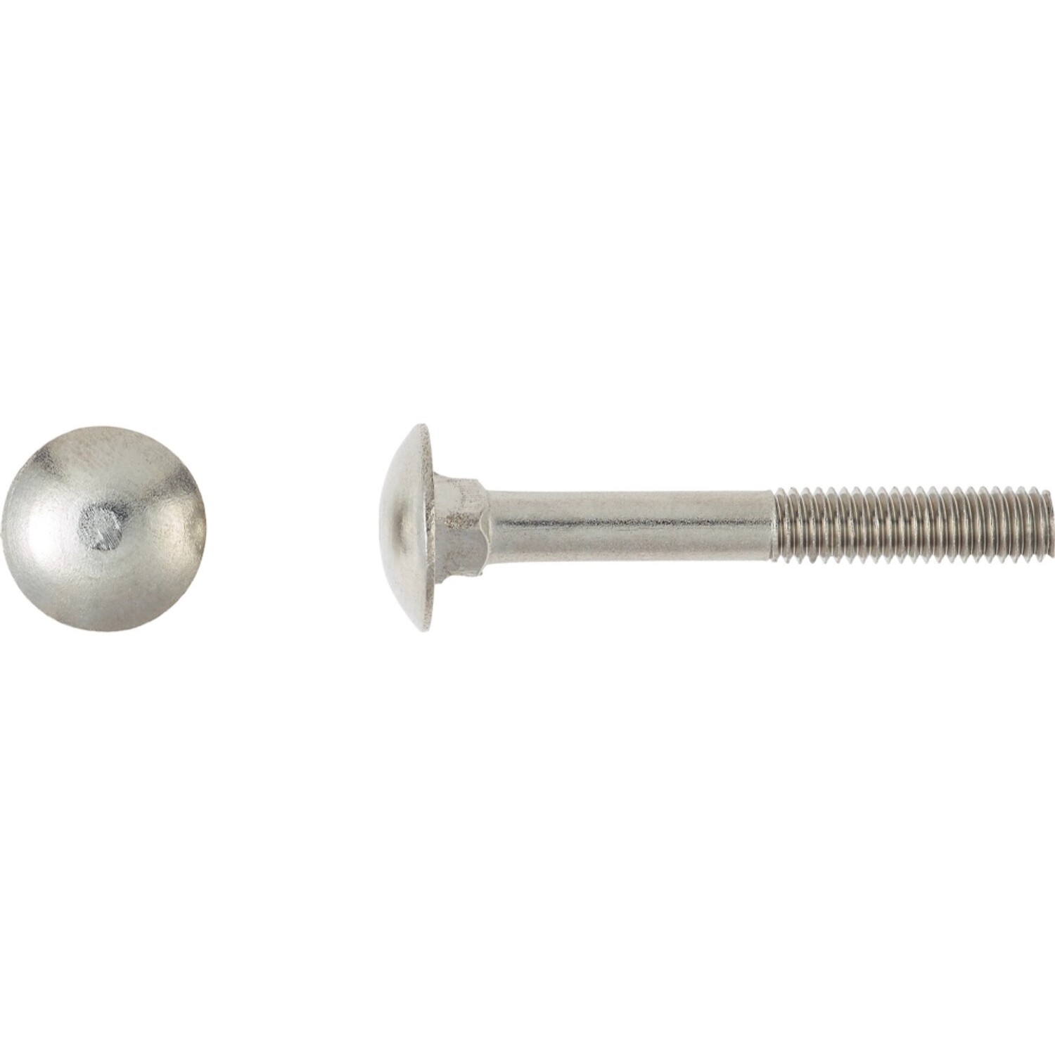 Vratový šroub M8 x 120 mm částečný závit ocel A2 - na váhu