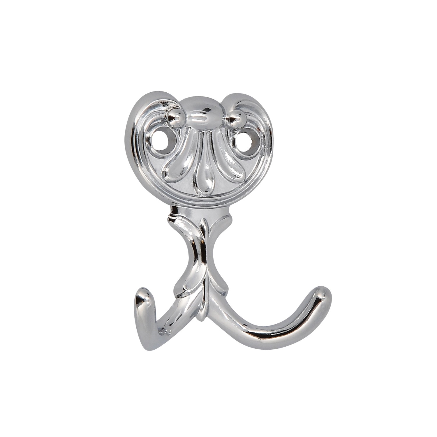 Siro Háček na kabáty 505 kovový lesklý chrom 24 mm