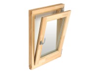 Dřevěné okno 68 mm otočné/sklopné izolační sklo 60 cm x 90 cm P Dřevěné okno 68 mm otočné/sklopné izolační sklo 60 cm x 90 cm P