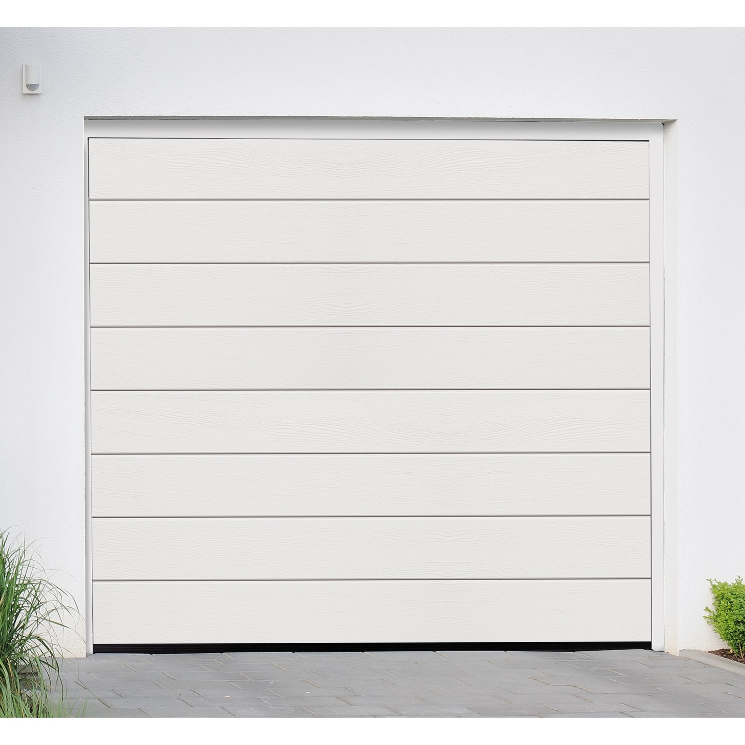Hörmann Sekční garážová vrata IsoMatic 40 vč. pohonu, bílá, 2500 x 2125 mm