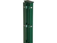Floraworld Rohový plotový sloupek s krycími lištami zelená 6 x 4 x 140 cm