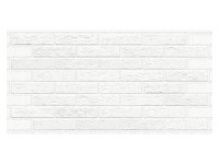 NMC Dekorační nástěnný panel PVC Brick Old White  0,35 mm, 98 x 48,5 cm