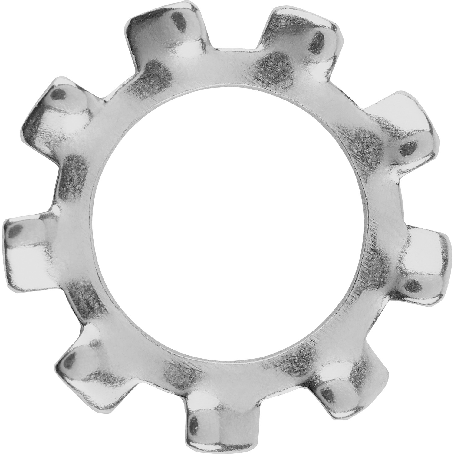 LUX Vějířová podložka pozinkovaná, pr. 6,4 mm, 40 ks