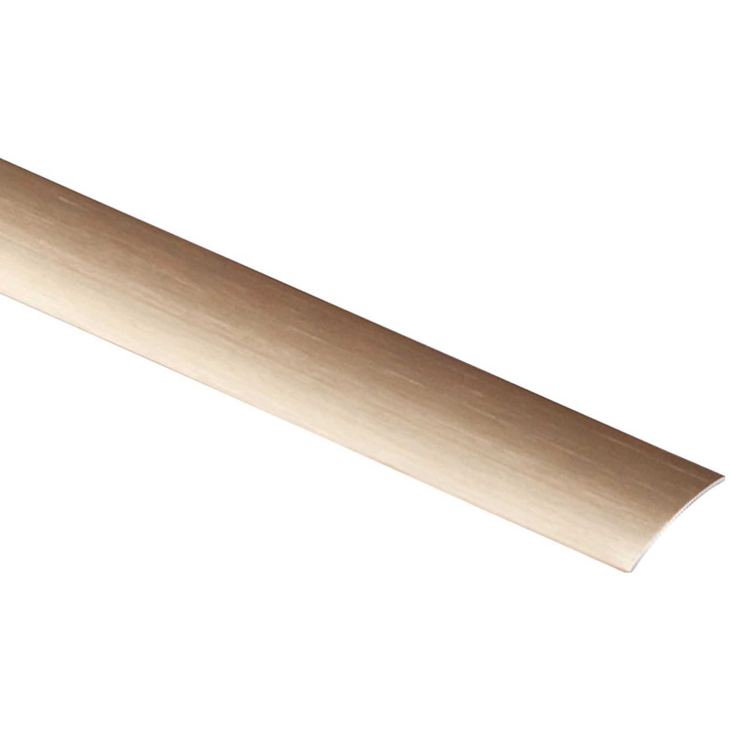 Profil podlahový samolepiace hliník brúsený rusty 3.2x30x900