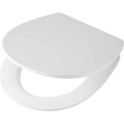 baliv WC sedátko CARONI s mechanismem soft-close, polypropylen, bílé