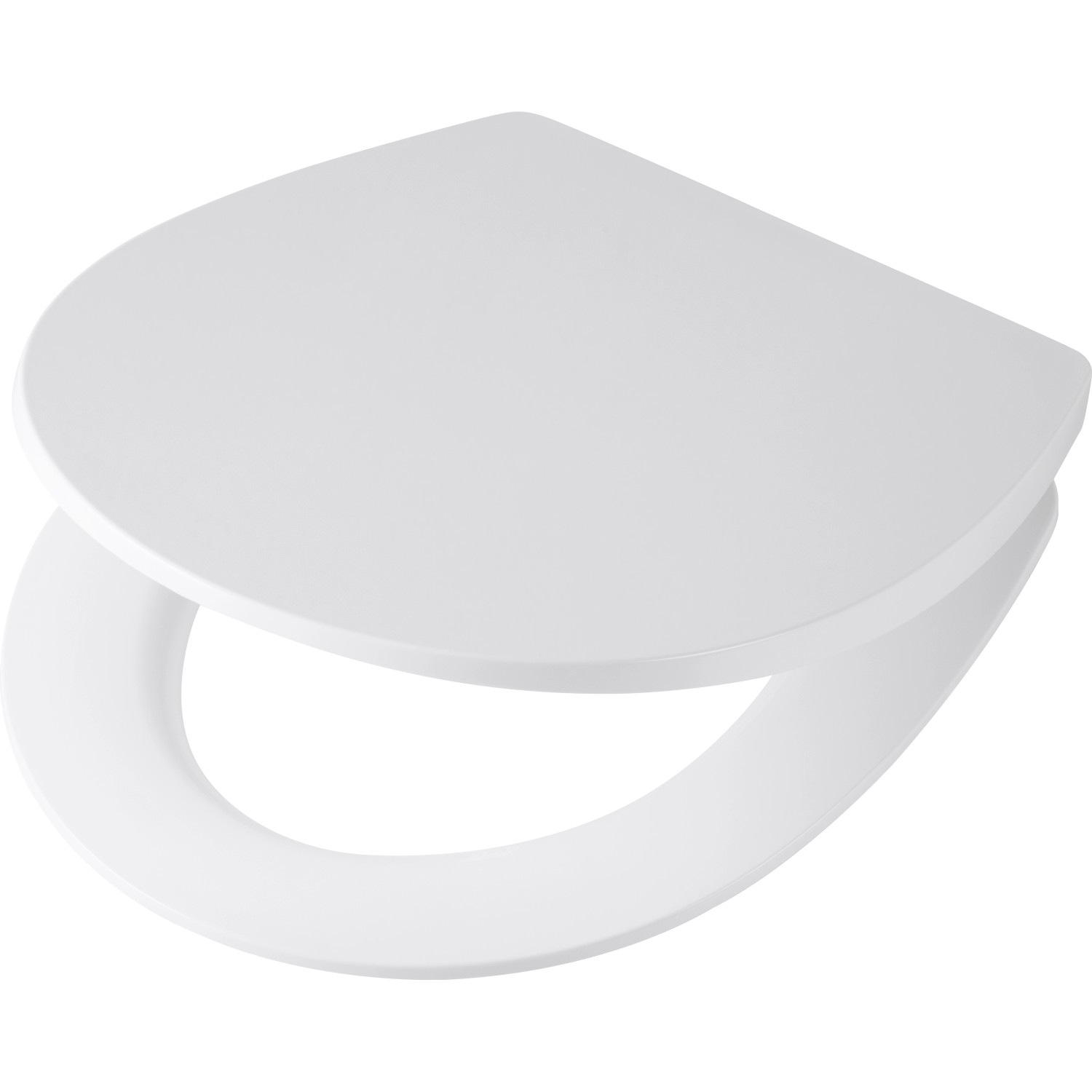 baliv WC sedátko CARONI s mechanismem soft-close, polypropylen, bílé