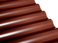 Salux Profilová vlnitá deska Sinus 76/18 hnědá, 120 x 80 cm Salux Profilová vlnitá deska Sinus 76/18 hnědá, 120 x 80 cm