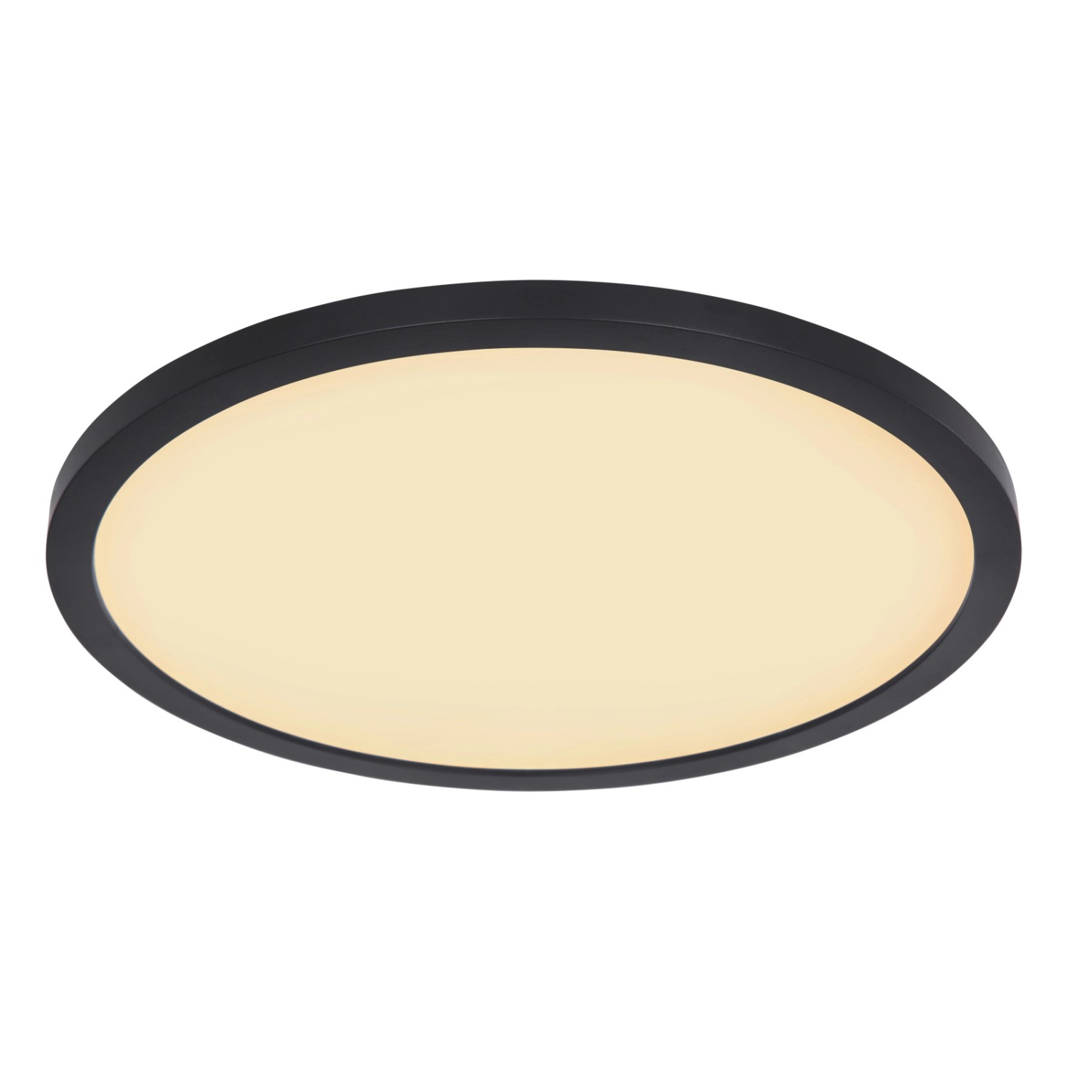 Globo Stropní LED svítidlo Sapana černé, pr. 294 mm