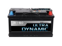 Aroso Autobaterie kyselino-olověná Ultra Dynamic 80 Ah/660 A Aroso Autobaterie kyselino-olověná Ultra Dynamic 80 Ah/660 A