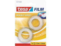 tesa Oboustranná lepicí páska Tesafilm, 2 ks, 7,5 m x 12 mm