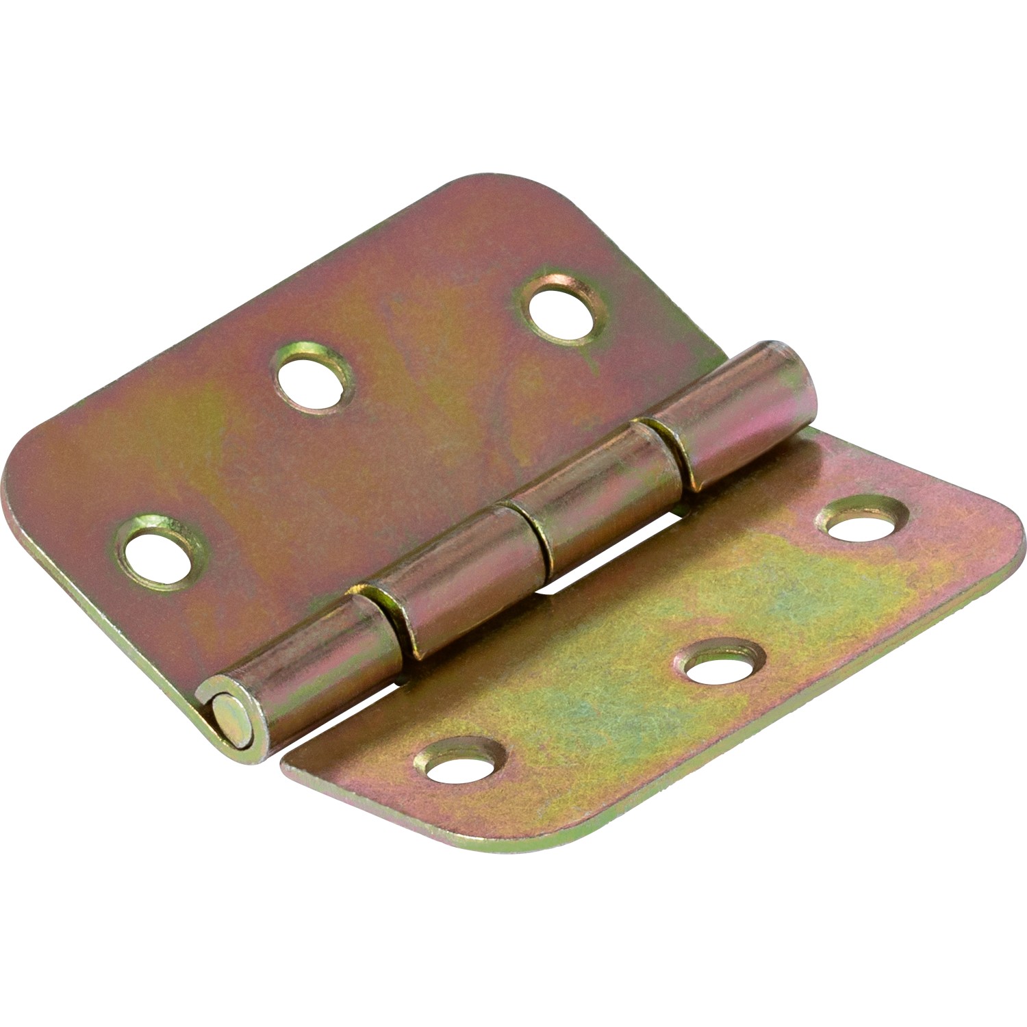 Kloubový závěs, žlutě pozinkovaný, 75 mm x 75 mm