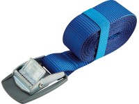 LUX Upínací popruh AH-001D se svěrným zámkem jednodílný 2,5 x 400 cm