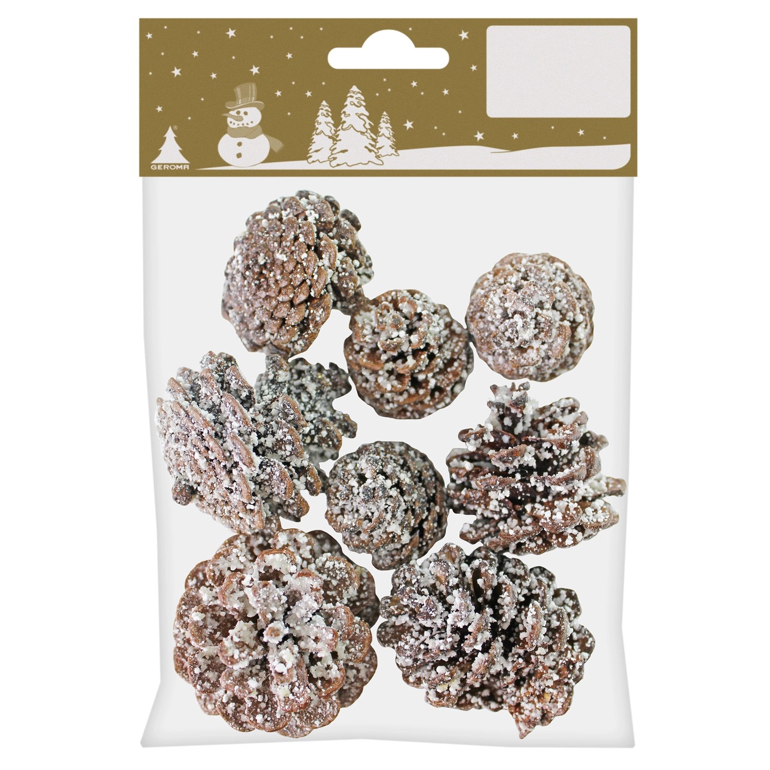 Šišky pokryté sněhem, 50 g