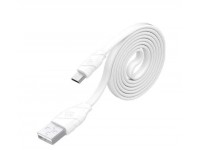 Swissten Datový kabel USB/Micro USB bílý 1,2 m