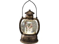 Konstsmide LED kulová lucerna barva teplá bílá sněhuláci