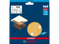 Bosch Brusný kotouč Expert C470 P80, 6 otvorů, pr. 150 mm, 5 ks