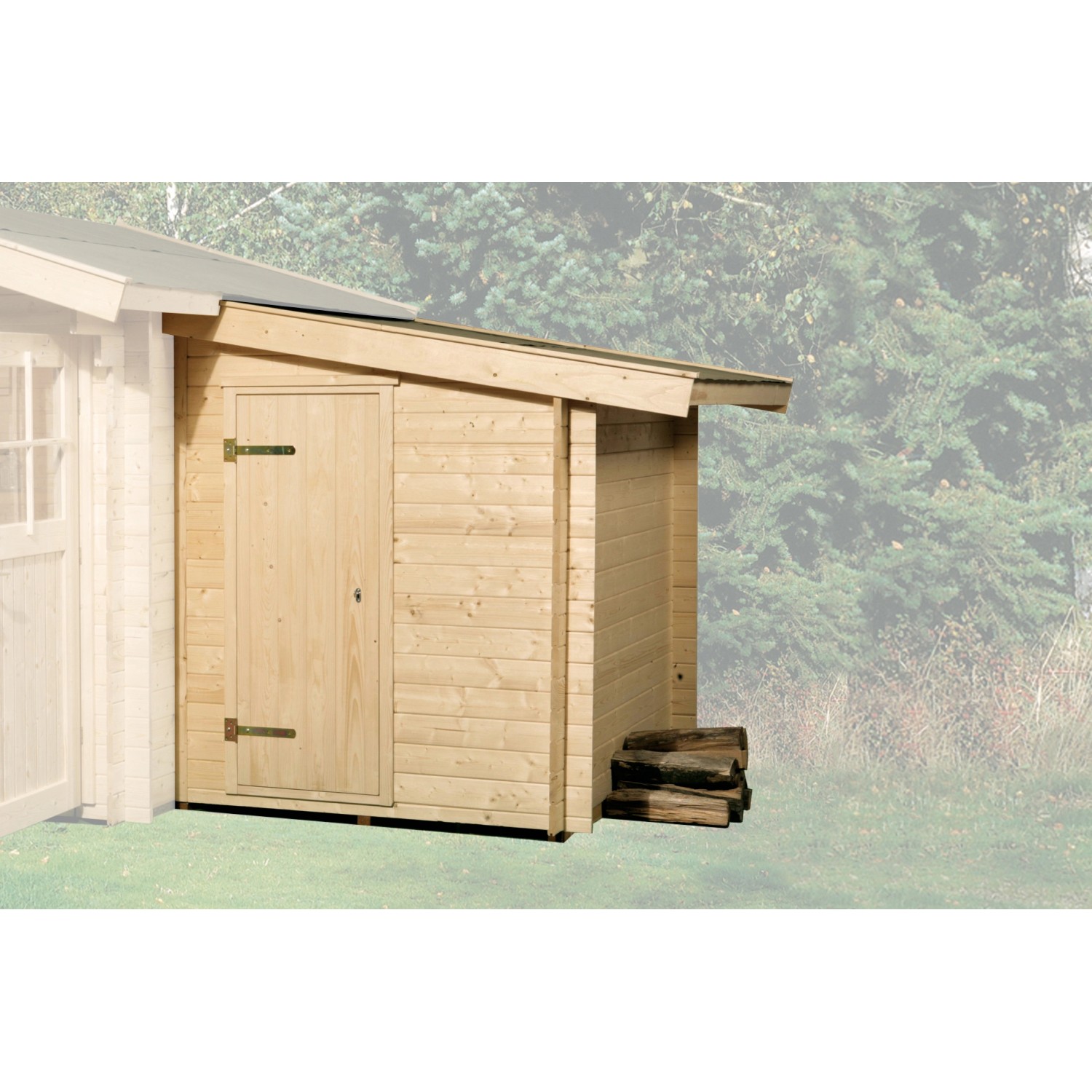 Weka Přístavba pro zahradní domek vel. 2, 150 x 250 cm