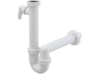 Alcadrain Sifon trubkový s převlečnou maticí 6/4