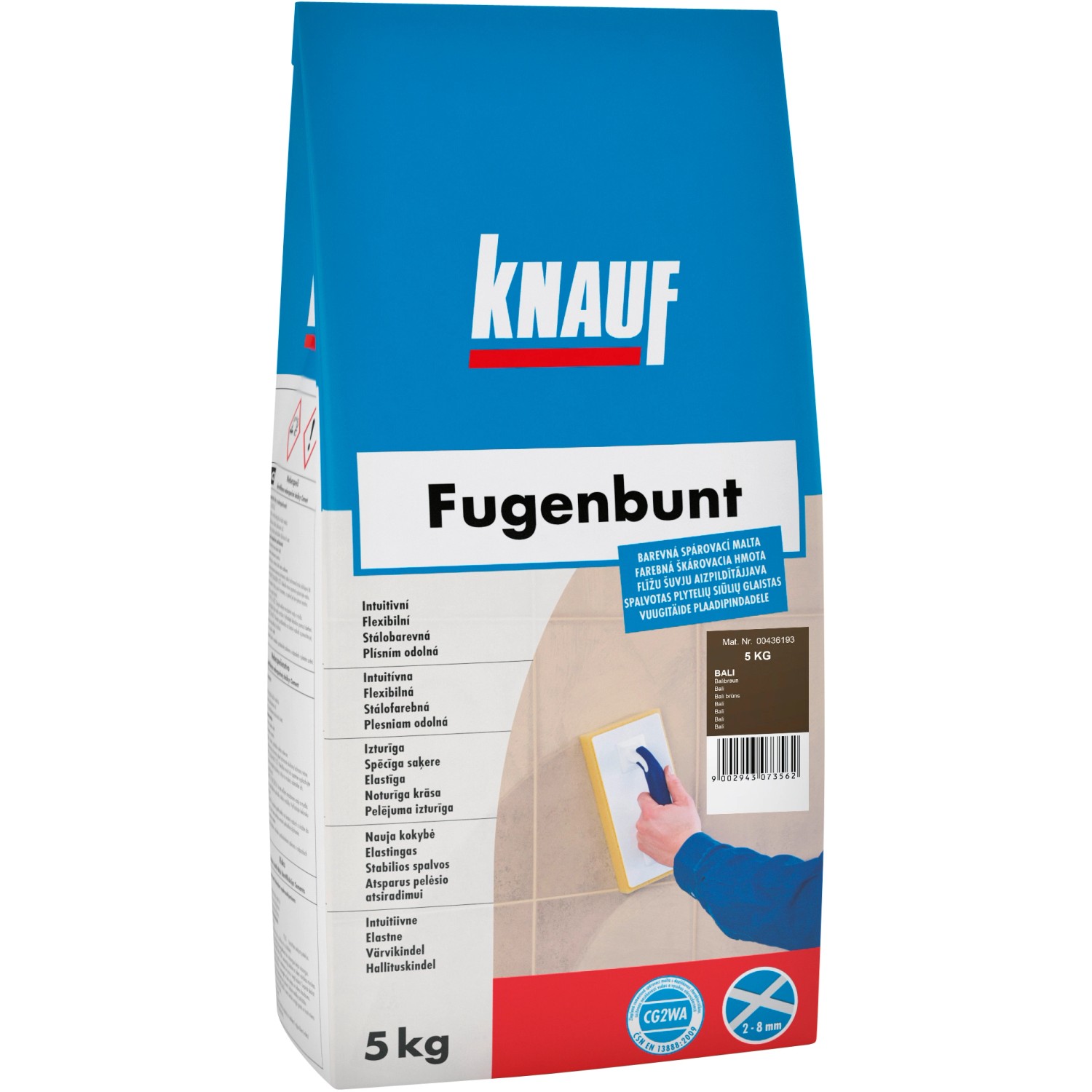 Knauf Spárovací hmota FUGENBUNT BALI 5 kg
