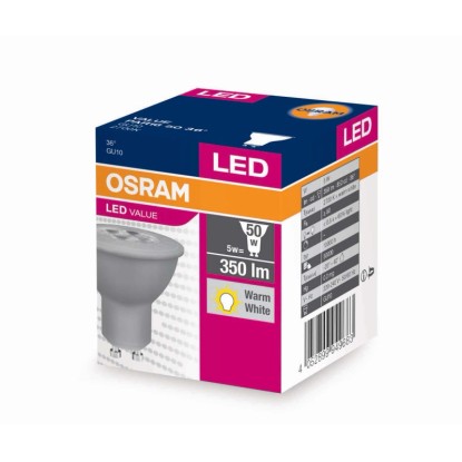 OSRAM LED žárovka VALUE 4 W PAR16 50 teplá bílá