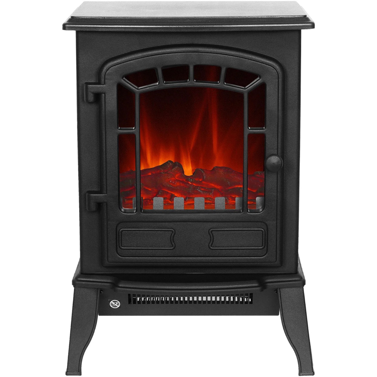El Fuego Elektrický krb Como černý 1000/2000 W, 39 x 56,5 x 24 cm