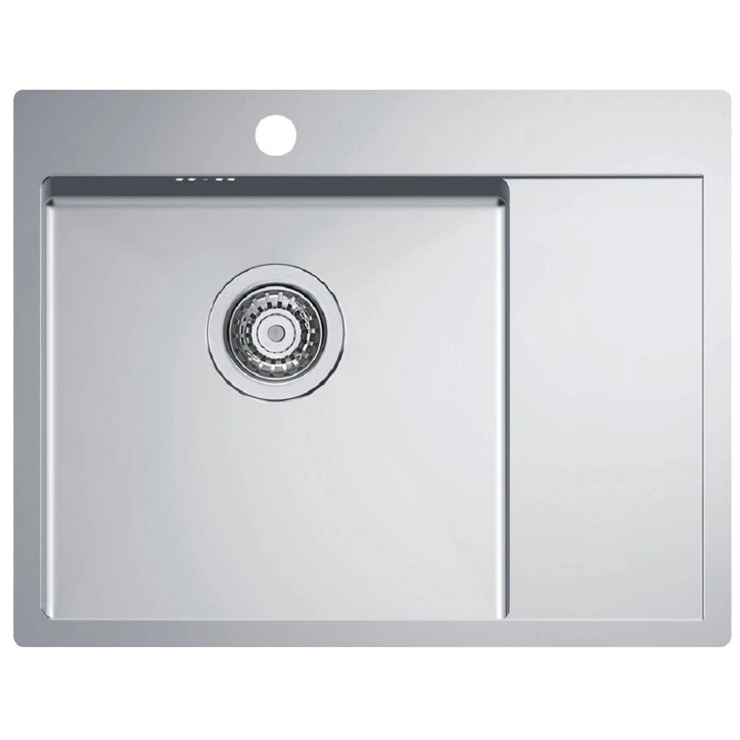 Alveus Nerezový dřez Quarto 20, 61,5 x 48 cm