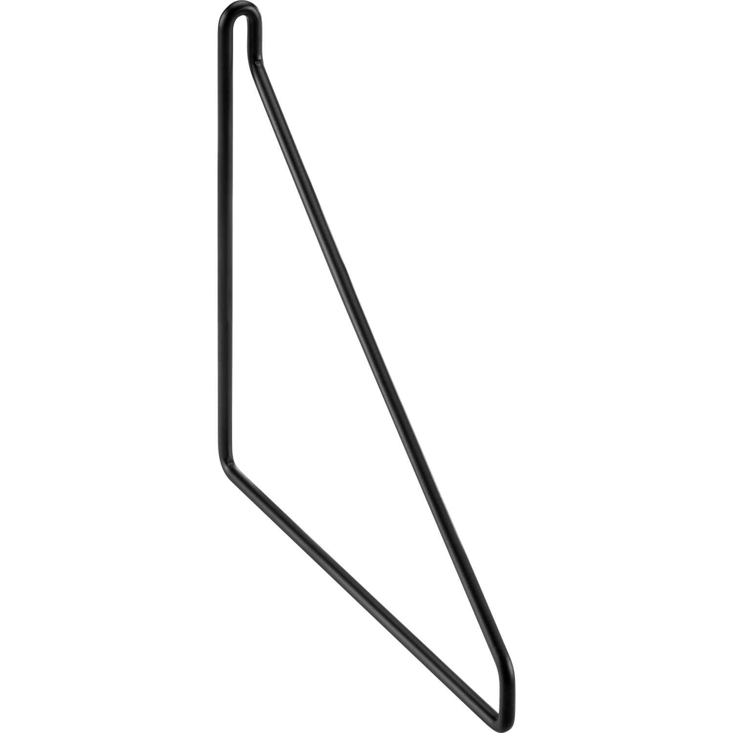 Konzole Wire černá matná, 21,6 x 21 cm