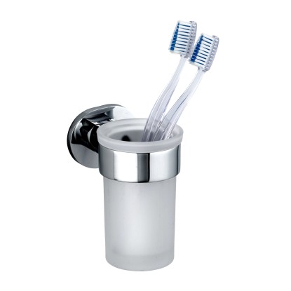Wenko Kelímek na zubní kartáčky Maribor UV-Loc, lesklá stříbrná