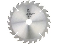 LUX-TOOLS Pilový kotouč z tvrdokovu do dřeva průměr 185 mm 24 zubů LUX-TOOLS Pilový kotouč z tvrdokovu do dřeva průměr 185 mm 24 zubů