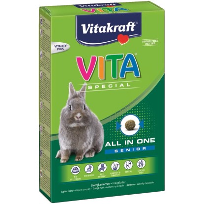 Vitakraft Kompletní krmivo pro králíky Vita Special Senior 600 g
