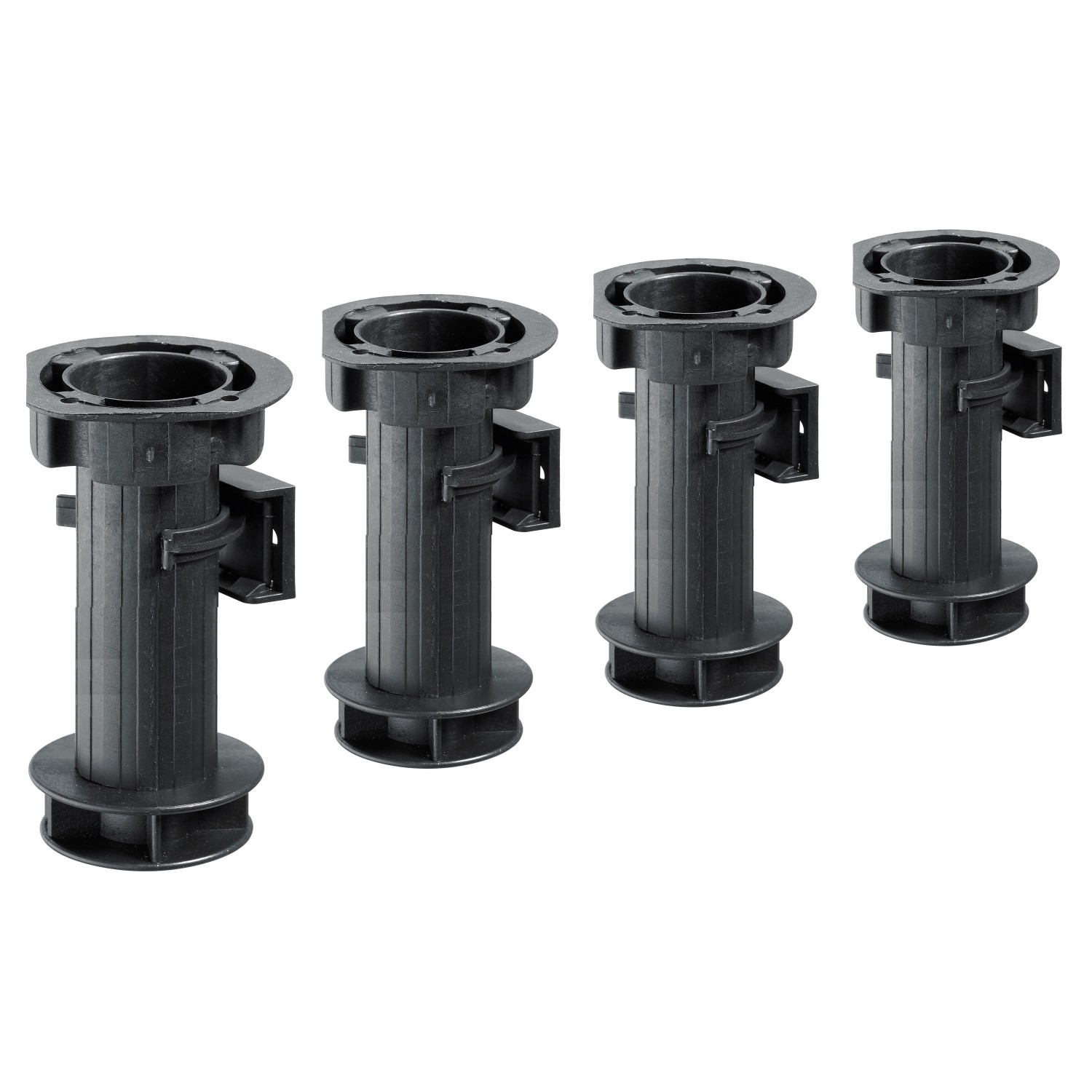 Hettich Sada stavěcích patek pro sokl 25 mm x 150 mm včetně příchytek